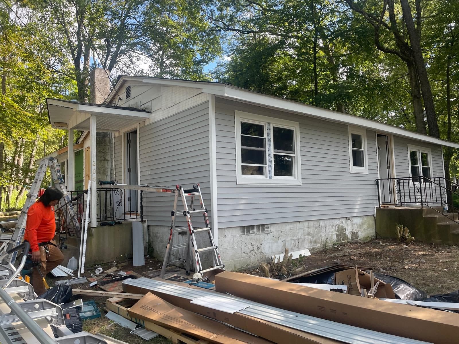 Complete Home Reconstruction: After