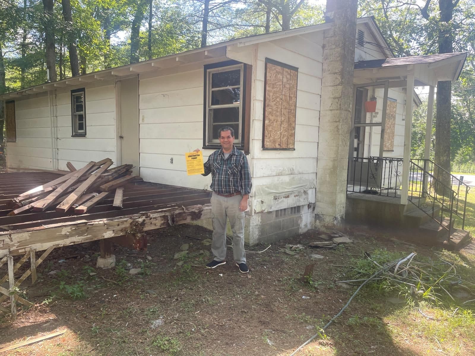 Complete Home Reconstruction: Before