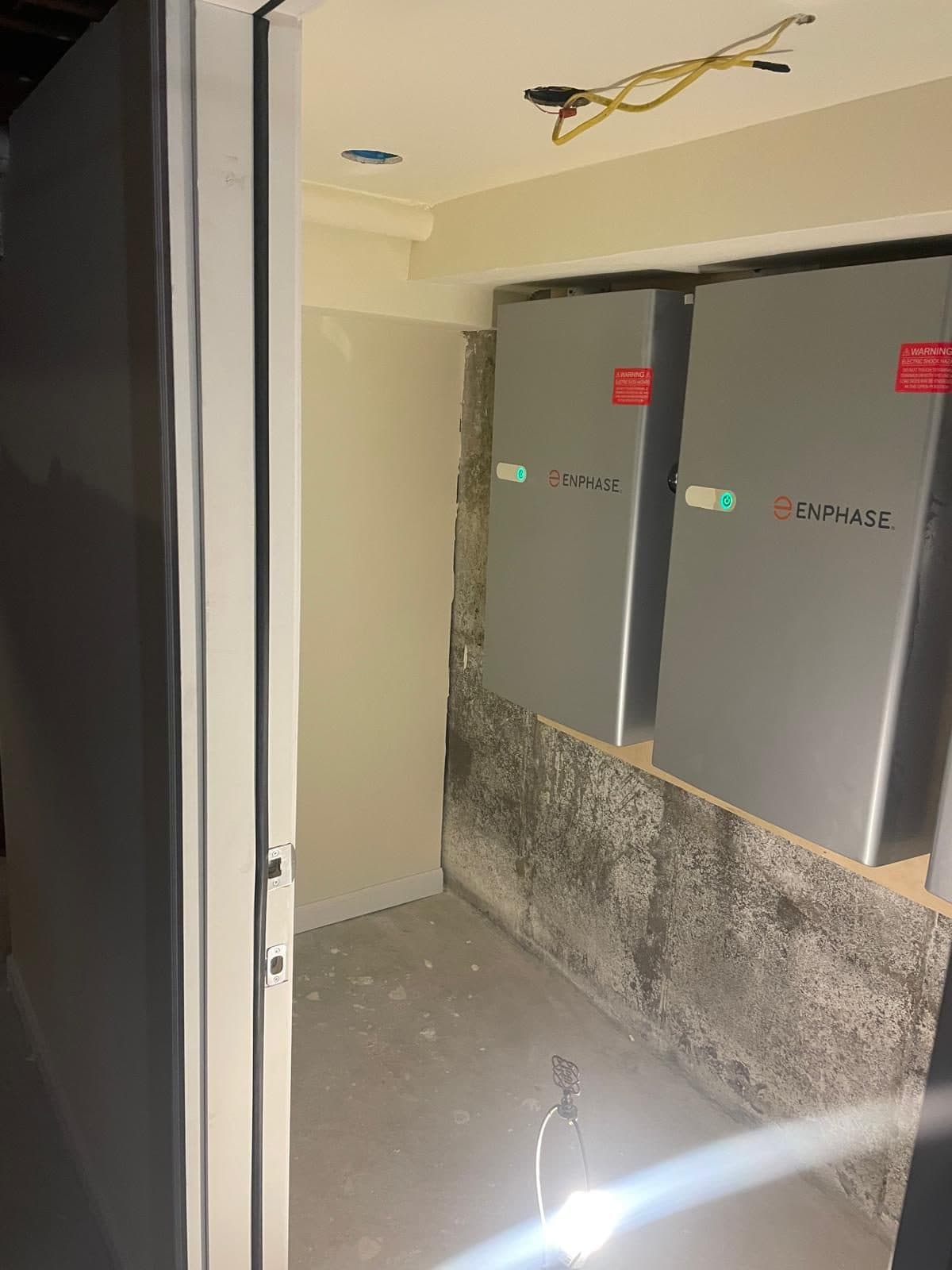 Solar Battery Storage Room